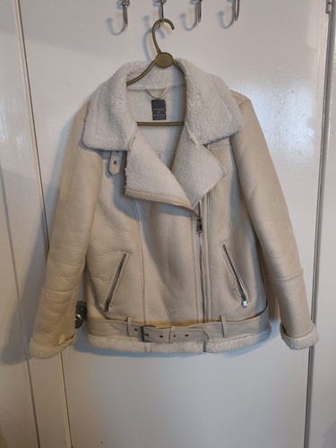 Women aviator jacket faux - women's,