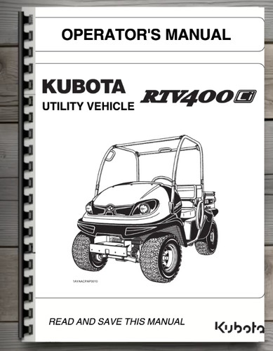 Rtv400 utility vehicle - utility,