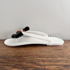 Ted Baker Rafeek Bow Cream Flip Flops Women’s UK Size 4 US Size 6-6.5