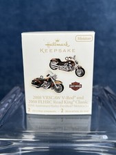 Hallmark Mini2008 VRSCAW V-Rod and FLHRC Road King Classic Harley-Davidson- 08