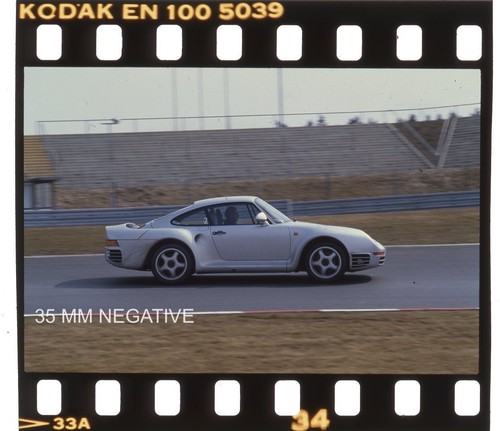 Porsche 959 test - test, nurburgring