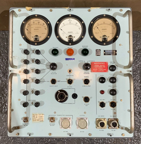 Aircraft radio test - aircraft,
