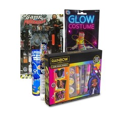 Kids Light Up Glowing Sword Axe Doctor Policeman Birthday Party Toys Set