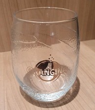 Orangina 6 Exclusive 300mil - Vintage Glass Tumblers - Orange Peel Design