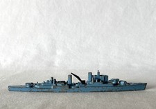 Vintage M761 HMS SWIFTSURE Tri-ang Triang Minic Waterline Cruiser Ship #E897