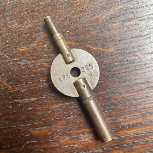 Brass double ended carriage - double,