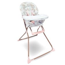 My Babiie MBHC1 Compact Highchair - Rose Geo - Grade A