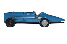 1925 Bluebird, White Metal