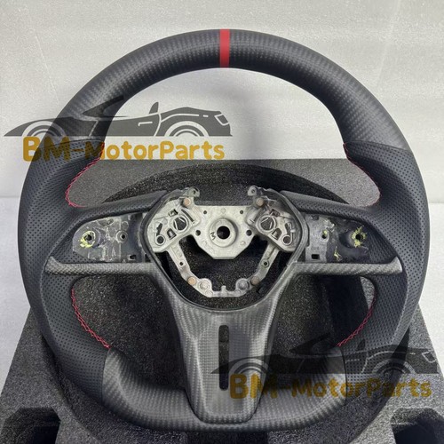 Matte carbon fiber steering - matte,