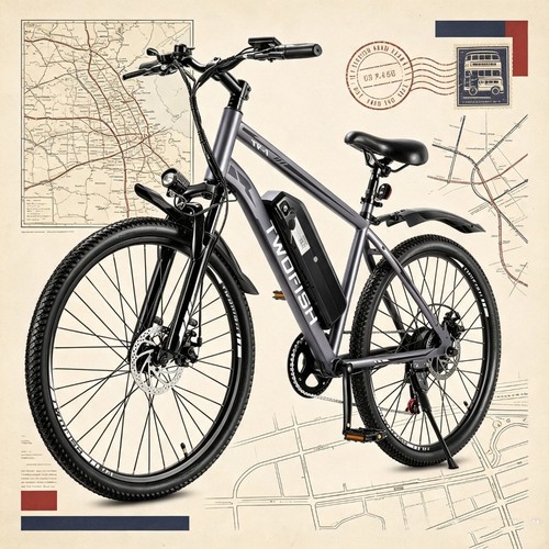 100km range bike 250w - e-bike, e-mtb