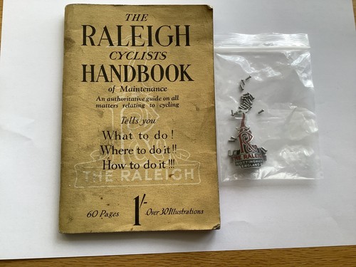 Raleigh cyclist handbook - cyclist,