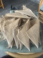 Hessian Confetti Cones. Approx 60. 