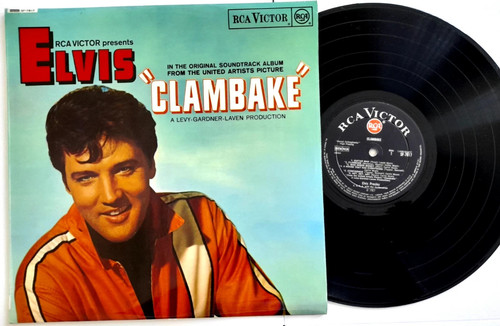 Elvis presley clambake - lp, (red