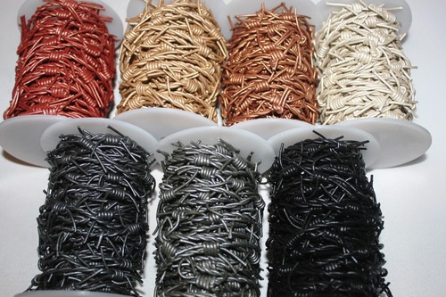 Leather barbed wire - leather, *