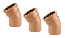 3 x Osma Drainage Short Radius