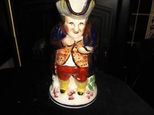 ANTIQUE ALLERTONS GOOD SIZE TOBY JUG SNUFF TAKER COBALT JACKET RESTORED & TLC