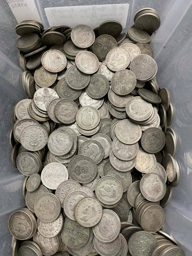 Silver coins pre47 - coins,