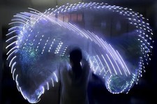 LED Flags Semicircle Worship