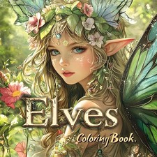 Floral Fantasy Coloring Book