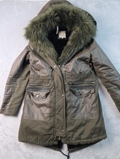River Island Fur Trim Long