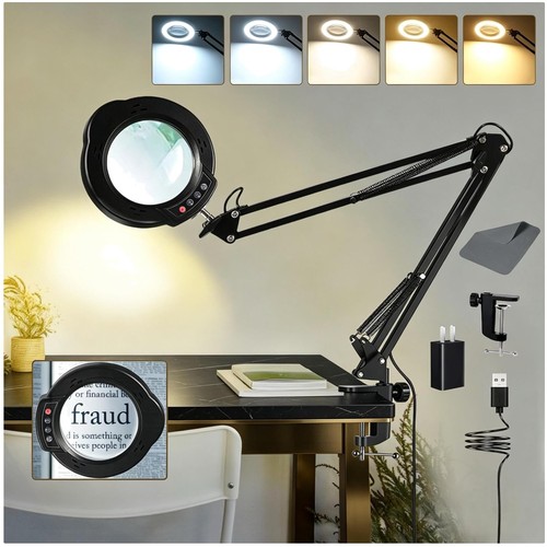 12x magnifying glass with - 12x,