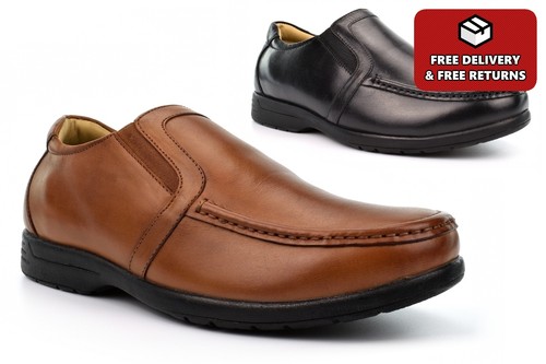 Mens wide fit shoes - wide, real