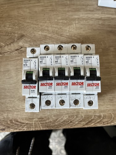 Sector 6amp mcb and 16amp - 4,