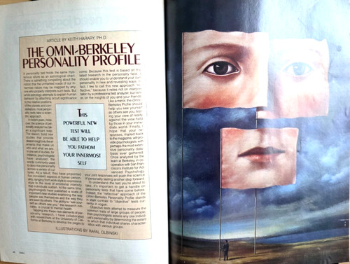 Omni magazine read - *nm*, /