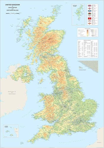 Detailed physical map - of, the