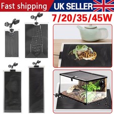 Reptile Vivarium Heat Mat Heating Warm Heater Pad With Thermostat Controller J