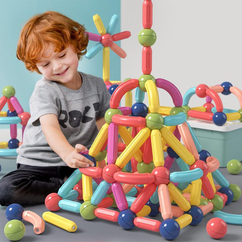 Magnetic building blocks for - building,