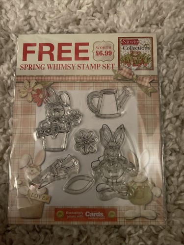 Spring whimsy clear rubber - whimsy,
