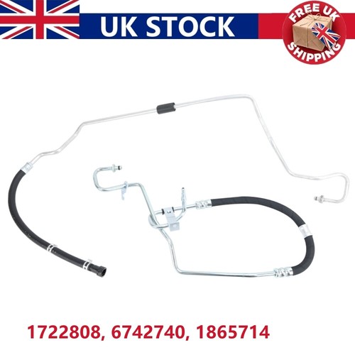 Power steering pipe high low - steering,