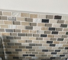 BCT Naturals Stone/Glass/Metal/Pearl Mosaic Tiles 15x30mm 1 Box ~0.9 m2 Free P&P