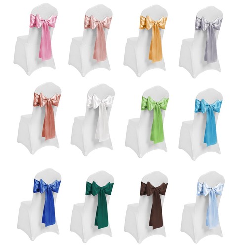 Wedding satin sashes for - sashes, chair