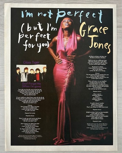 Grace jones m not perfect - grace,