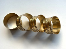 Set of Four Vintage Metal