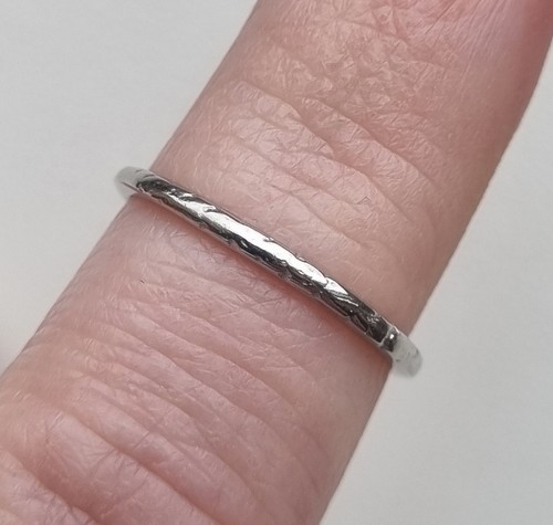 Platinum stamped vintage - platinum,