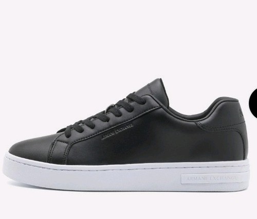 Armani exchange leather - exchange, black