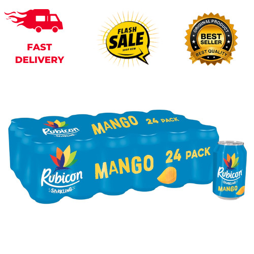 Rubicon mango sparkling drink - mango,