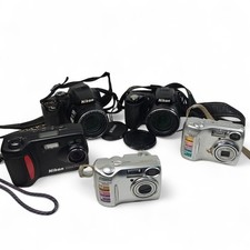 5x Nikon Digital Cameras Job Lot - COOLPIX P100 L110 700 2200 4600