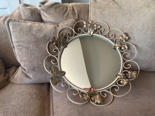 Vintage wrought iron and gilt - vintage,
