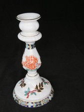 James Kent - Old Foley  -Rose pattern Candlestick