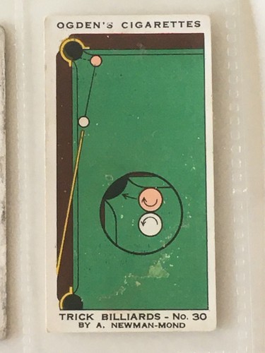 Ogdens cigarette cards trick - cigarette,