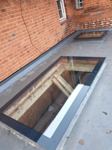Triple glazed rooflight - glazed,