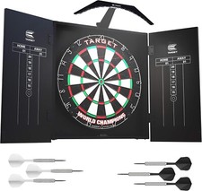 Target Darts Arc Dartboard Cabinet Set Arc Lighting System 2 Sets Darts