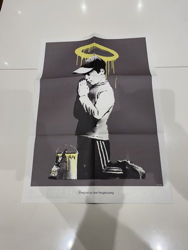 Banksy don panic poster - don't,