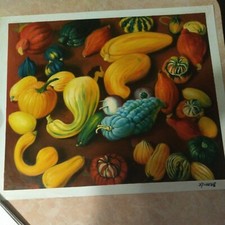  Hand painted oil on canvas