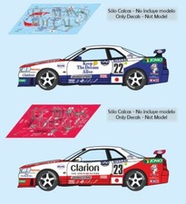 Decals Nissan Skyline R33 Le