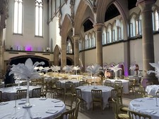 Large Ostrich Feather Centrepieces Hire Wedding Party Table Decorations